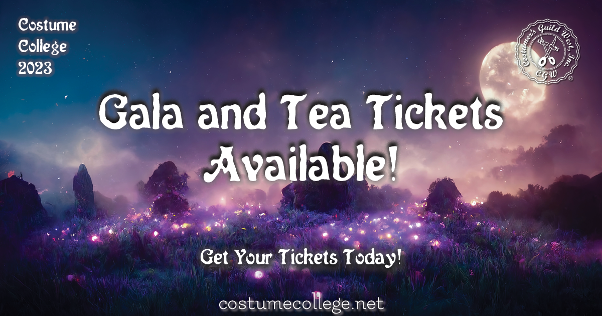 Gala & Tea Tickets Available