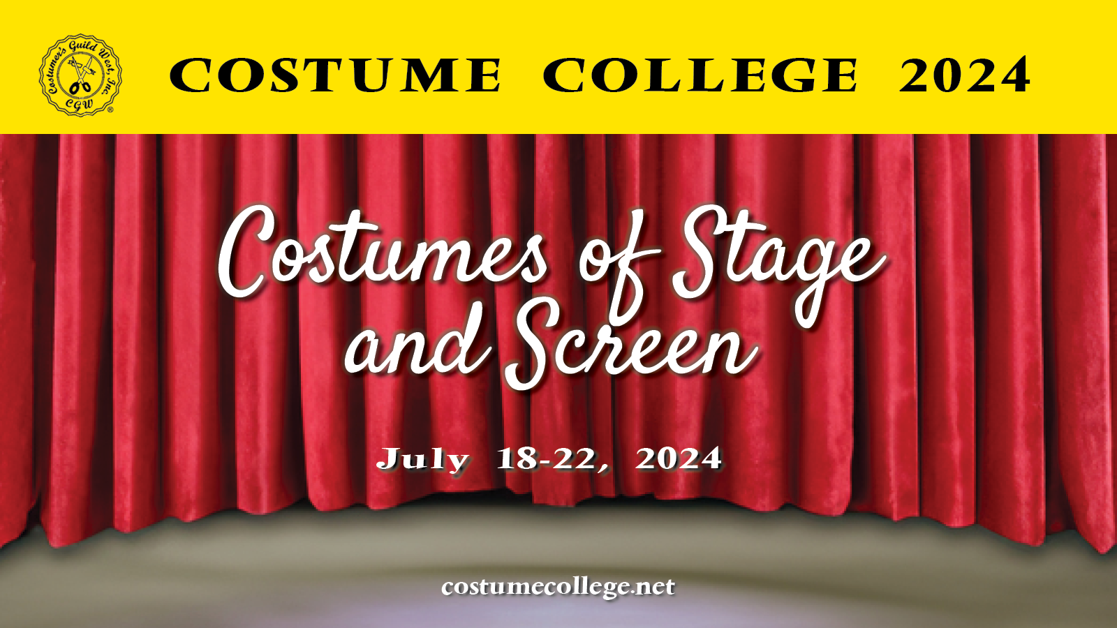 Theme Announcement 2024 - Costumes of Stage and Screen